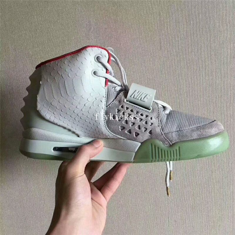 nike air yeezy glow in the dark sneakers