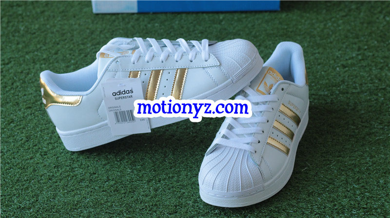 adidas superstar white green